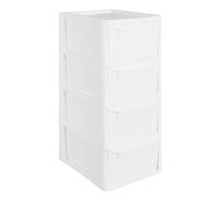 Argos Home 4 Drawer Plastic Storage Tower - White
