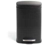 Argos Home 5 Litre Rectangular Bin - Black