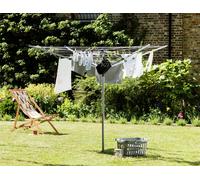 Argos Home 60m Lift And Click Rotary Airer Washing Line