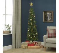 Argos Home 6ft Pencil Christmas Tree