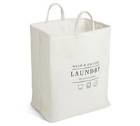 Argos Home 75 Litre Cotton Collapsible Laundry Bag - Cream