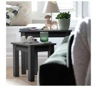 Argos Home Apley Nest of 2 Tables - Black