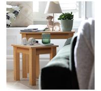 Argos Home Apley Nest of 2 Tables - Natural