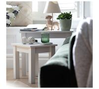 Argos Home Apley Nest of 2 Tables - White