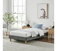 Argos Home Arthur Platform Single Bed Frame - Dark Grey