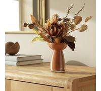 Argos Home Artificial Autumn Arrangement in Glass Vase