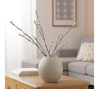 Argos Home Artificial Cream Pussy Willow Stems 3 Pack - 94cm