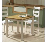 Argos Home Ashwell 2 Seater Dining Table - Cream