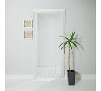 Argos Home Beaded Door Curtain - White - 168x229cm