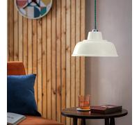 Argos Home Benson Cream Metal Easy Fit Lampshade - 30cm