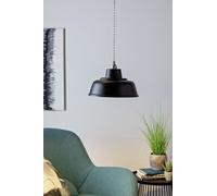 Argos Home Black Metal Easy Fit Lampshade - 30cm