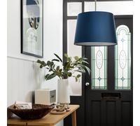 Argos Home Blue Easy Fit Lampshade - 29cm