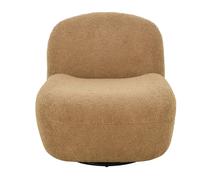 Argos Home Boucle Accent Chair - Brown