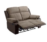 Argos Home Bradley Fabric 2 Seater Recliner Sofa - Natural