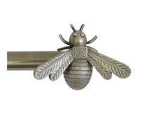 Argos Home Brass Extendable Curtain Pole - 110cm - 300cm