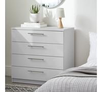 Argos Home Brisbane 4 Drawer Chest - Grey
