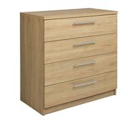 Argos Home Brisbane 4 Drawer Chest - Oak