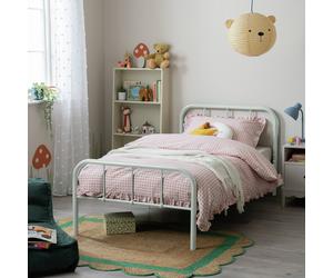 Argos Home Charlie Single Metal Bed Frame - White