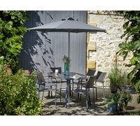 Argos Home Cusco 6 Seater Rattan Effect Patio Set - Grey