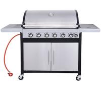 Argos Home Deluxe 6 Burner Gas BBQ