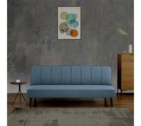 Argos Home Denzel Fabric Clic Clac Sofa Bed - Navy