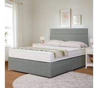 Argos Home Devon Double Divan Bed - Grey
