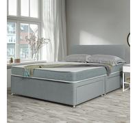 Argos Home Devon Small Double 2 Drawer Divan Bed - Grey