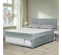 Argos Home Devon Small Double End Slide Divan Bed - Grey