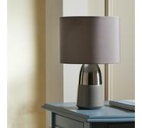 Argos Home Duno Touch Table Lamp - Grey & Chrome