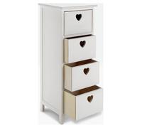 Argos Home Edie 4 Drawer Storage Unit - White