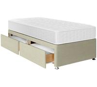 Argos Home Elmdon Single 2 Drawer Divan Bed - Natural