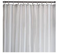 Argos Home Essentials Plain Shower Curtain - White