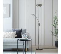 Argos Home Father & Child Uplighter Floor Lamp - Chrome