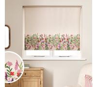 Argos Home Floral Garden Blackout Cream Roller Blind - 90cm