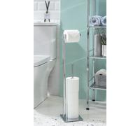 Argos Home Freestanding Toilet Roll Holder - Chrome