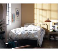Argos Home Freja Double Metal Bed Frame - Silver