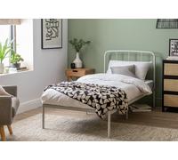 Argos Home Freja Single Metal Bed Frame - Silver