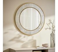 Argos Home Gold Mosaic Round Wall Mirror - 80x80cm