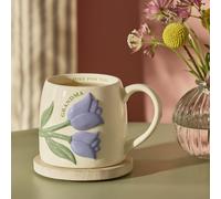 Argos Home Grandma Lilac Tulip Cream Mug