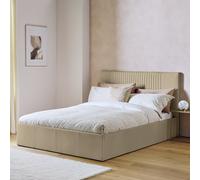 Argos Home Greta Small Double End Lift Ottoman Bed - Cream