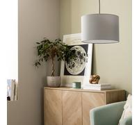 Argos Home Grey Easy Fit Lampshade - 30cm