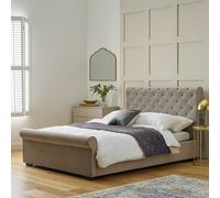 Argos Home Harrow Kingsize Side Lift Ottoman Bed - Grey