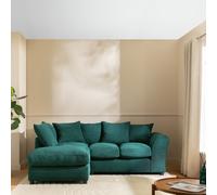 Argos Home Harry Small Left Hand Corner Chaise Sofa - Teal