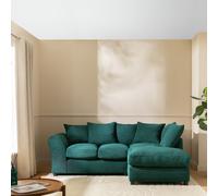Argos Home Harry Small Right Hand Corner Chaise Sofa - Teal