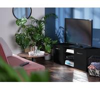 Argos Home Hayward 2 Door Small TV Unit - Black Gloss