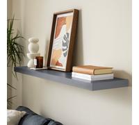 Argos Home Jak 120cm Floating Shelf - Grey Gloss