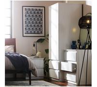 Argos Home Jenson 2 Piece 2 Door Wardrobe Set - Matte White