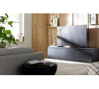 Argos Home Jenson 3 Door TV Unit - Black Brown