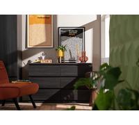 Argos Home Jenson 6 Drawer Chest - Black Brown