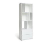 Argos Home Jenson Narrow Bookcase - White Gloss